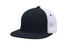 Pacific Headwear Premium M2 Performance Trucker Flexfit® Cap (ES341), Color 'NavyWhiteNavy'